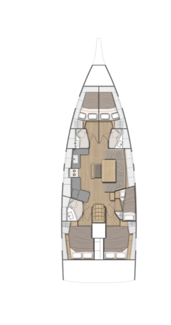 Wynajmij Bénéteau Oceanis 46.1 w Alimos