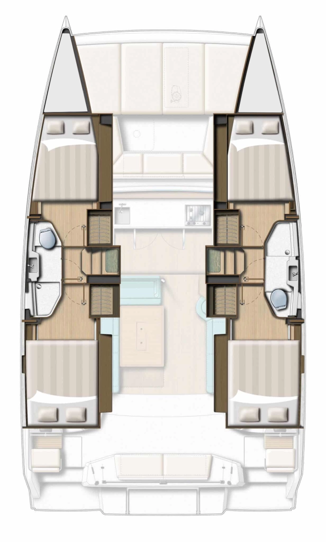 Wynajem łodzi Biograd na Moru tanio Bali Catsmart