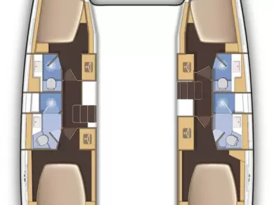 Wynajmij Katamaran z lub bez skippera Lagoon w Lefkáda