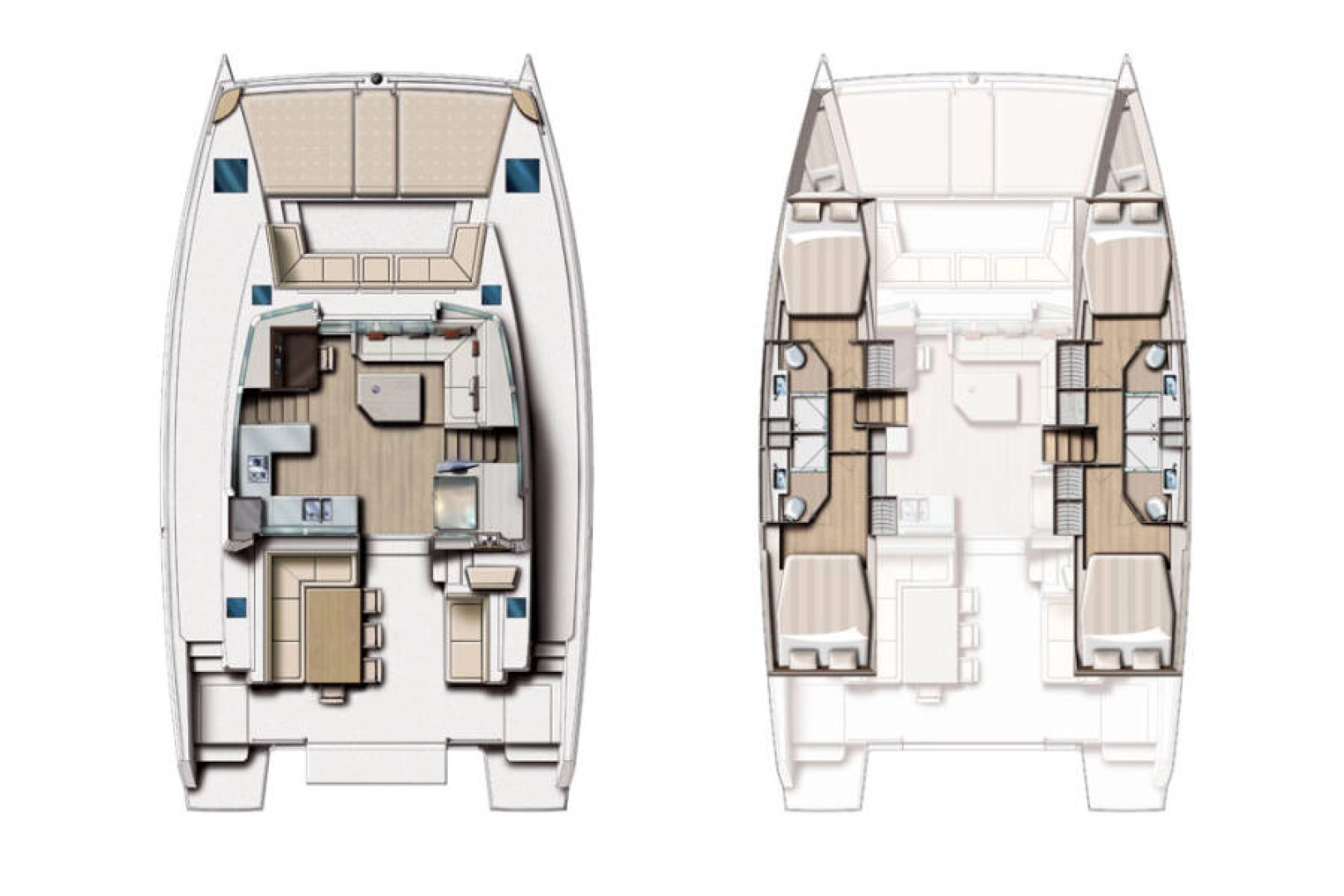 Wynajem Katamaran w Marina (City) - Bali Bali 4.5