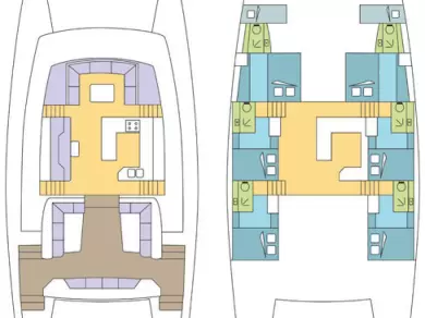 Katamaran do wynajmu w Donji Seget w najlepszej cenie