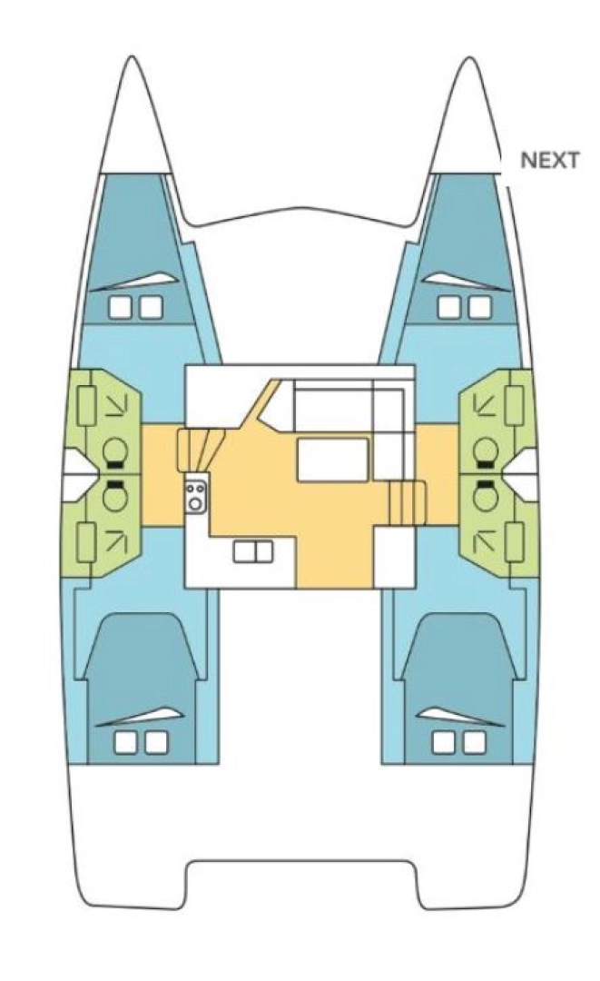Wynajmij Fountaine Pajot Lucia 40 w Le Marin