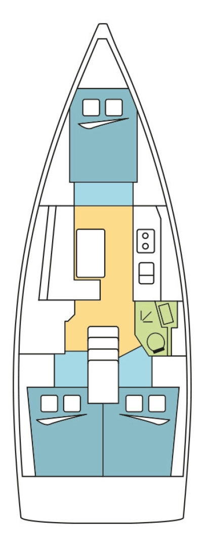 Wynajem łodzi Bénéteau Oceanis 38.1 w Kos na SamBoat 
