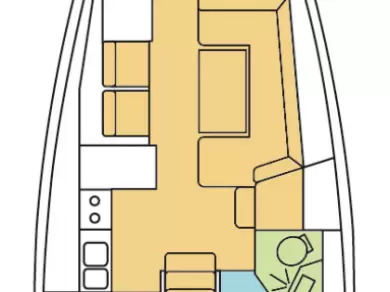 Wynajem w Gouvia- Bénéteau Oceanis 41.1 na SamBoat