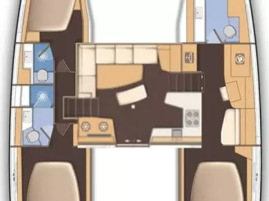 Wynajem Katamaran w Kaštela - Lagoon Lagoon 42