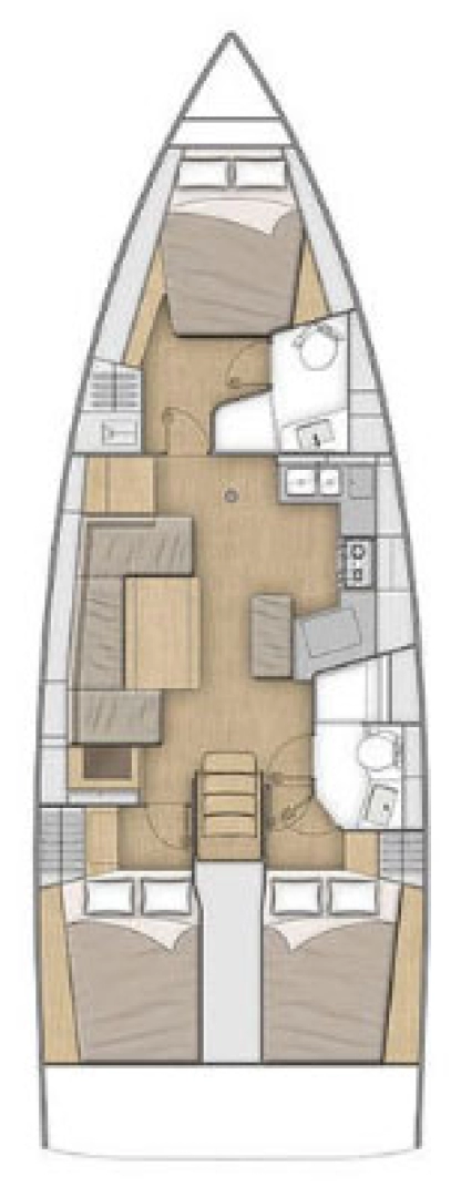 Wynajmij Bénéteau Oceanis 40.1 w Zadar