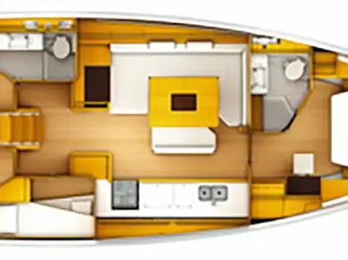 Wynajem Żaglowiec w Mykonos (wyspa) - Jeanneau Sun Odyssey 519