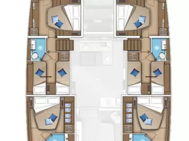 Wynajmij Katamaran z lub bez skippera Lagoon w Elliniko