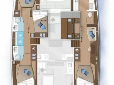 Wynajem łodzi Road Town tanio Lagoon 50