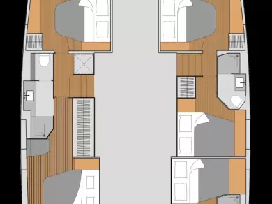 Wynajem Katamaran w Frenchtown - Fountaine Pajot Aura 51