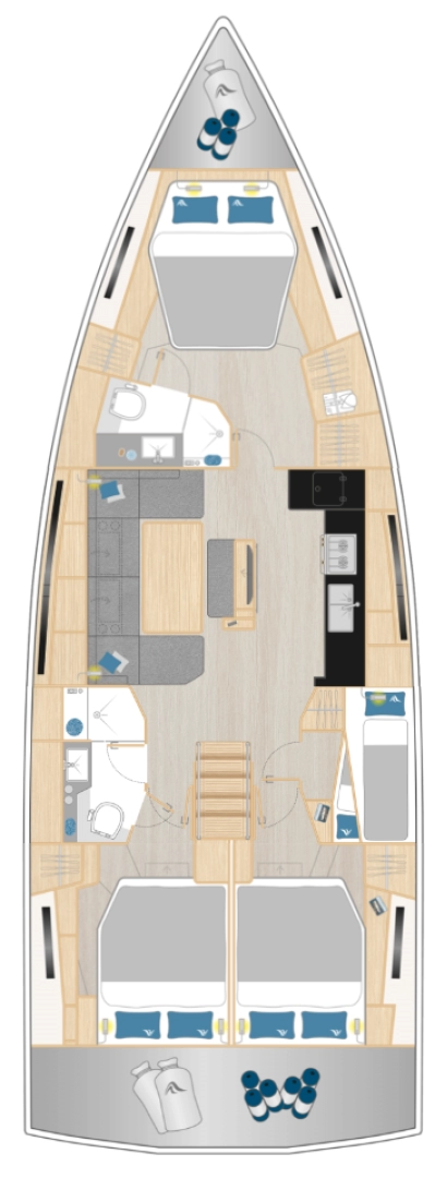 Wynajem łodzi Hanse Hanse 460 w Marsylia na SamBoat 