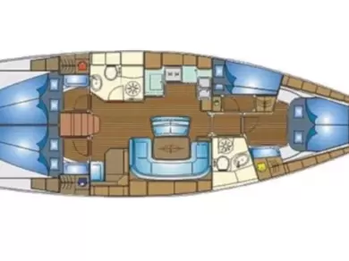 Bavaria Cruiser 46 między profesjonalistami a osobami prywatnymi w Primosten