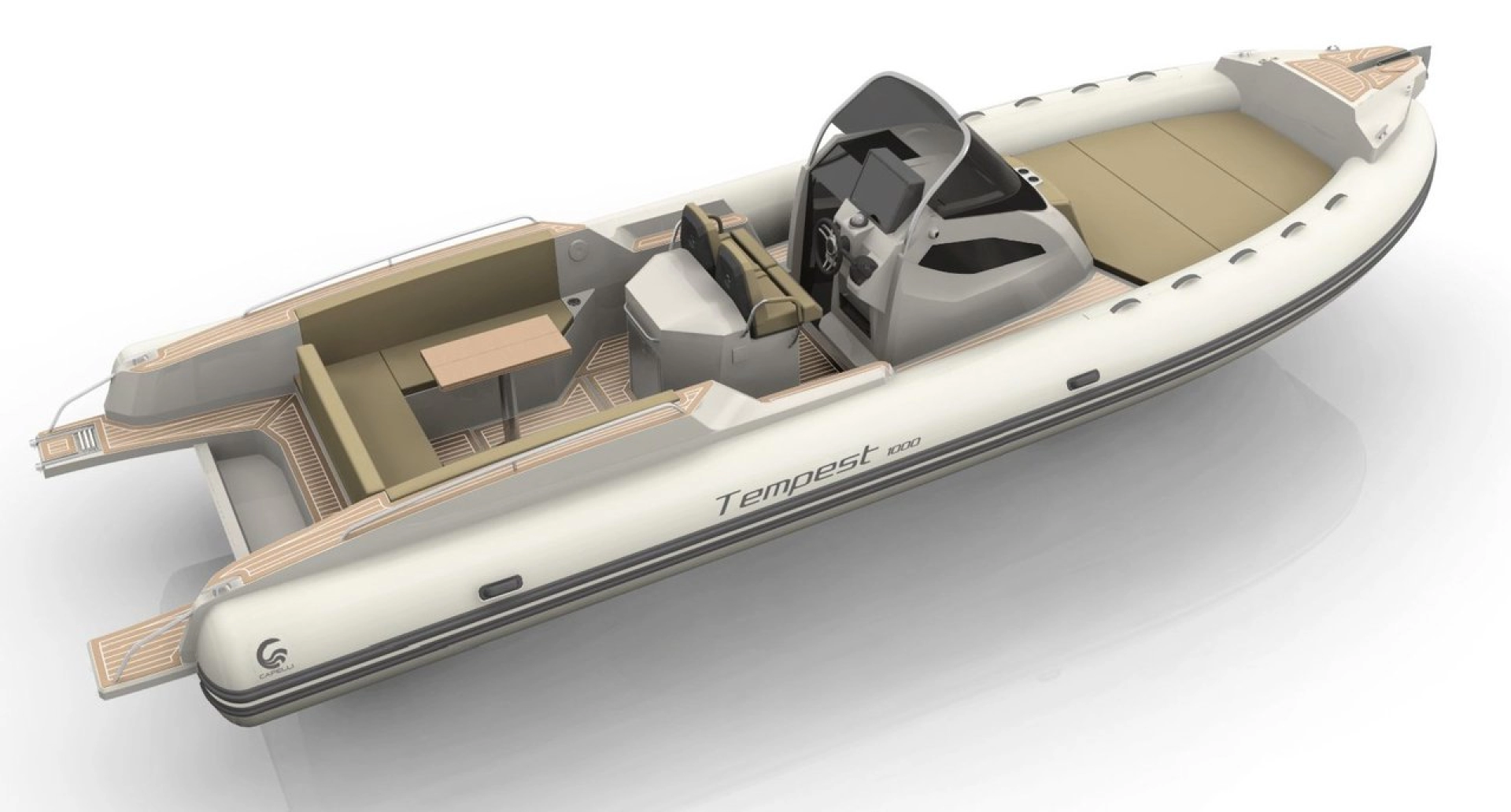 Wynajem Łódż półsztywna w Sukosan - Capelli Tempest 1000 Open