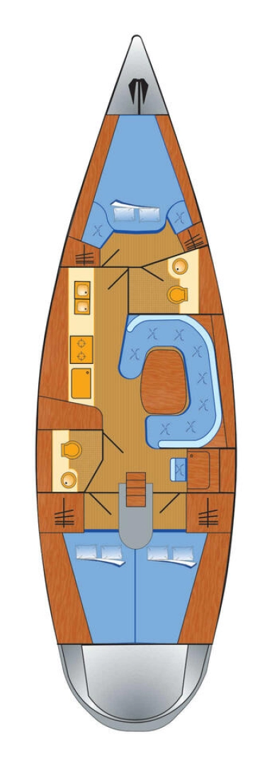 Wynajem łodzi Bootsbau Rügen GmbH Vilm 41 cruiser w Barth na SamBoat 