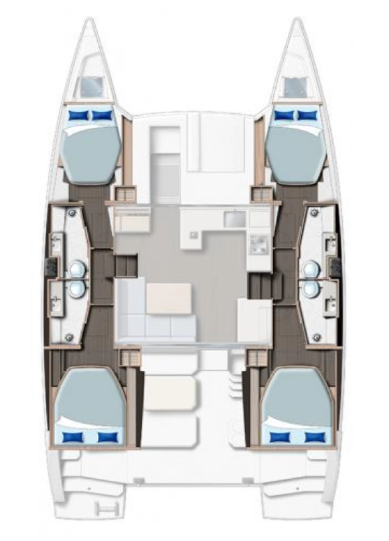 Wynajem łodzi Procida tanio Leopard 42 - 4 cab.