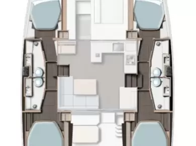 Wynajem łodzi Procida tanio Leopard 42 - 4 cab.