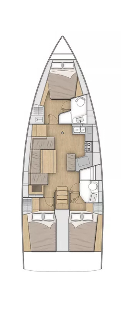 Wynajmij Bénéteau Oceanis 40.1 w Pomer