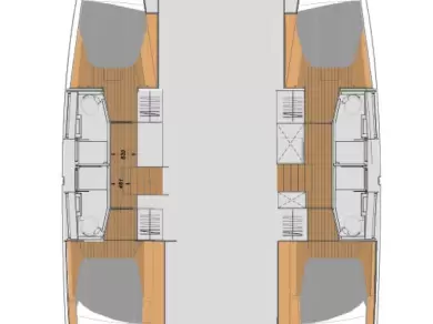 Wynajmij Fountaine Pajot Elba 45 w Road Town