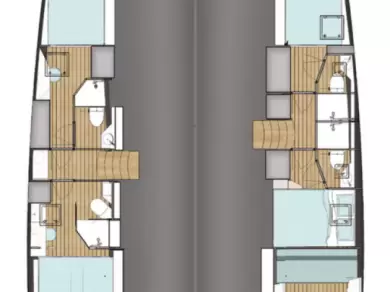 Wave Catamarans Wave 50 - 5 cab. między profesjonalistami a osobami prywatnymi w Olbia