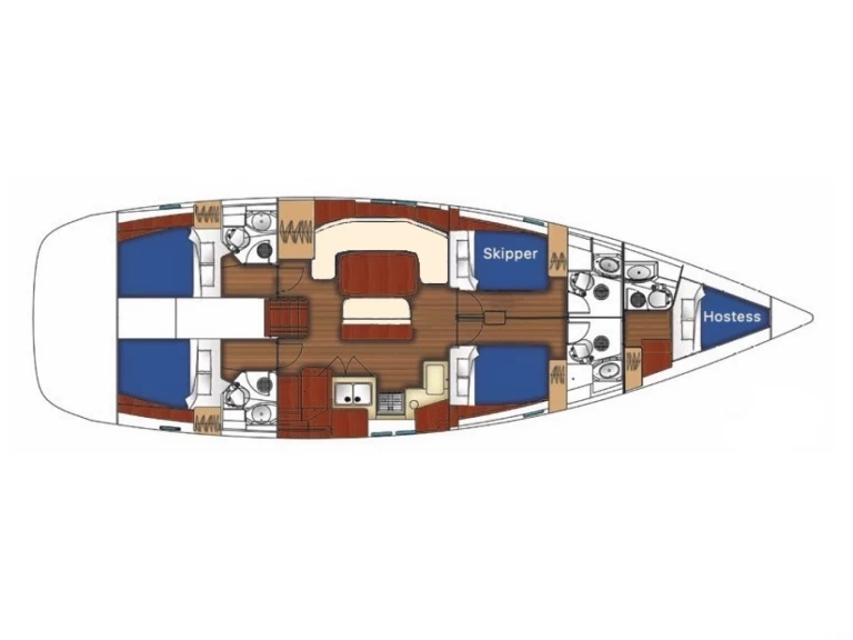 Wynajem Żaglowiec w Golfo Aranci - Bénéteau Oceanis 523 Clipper