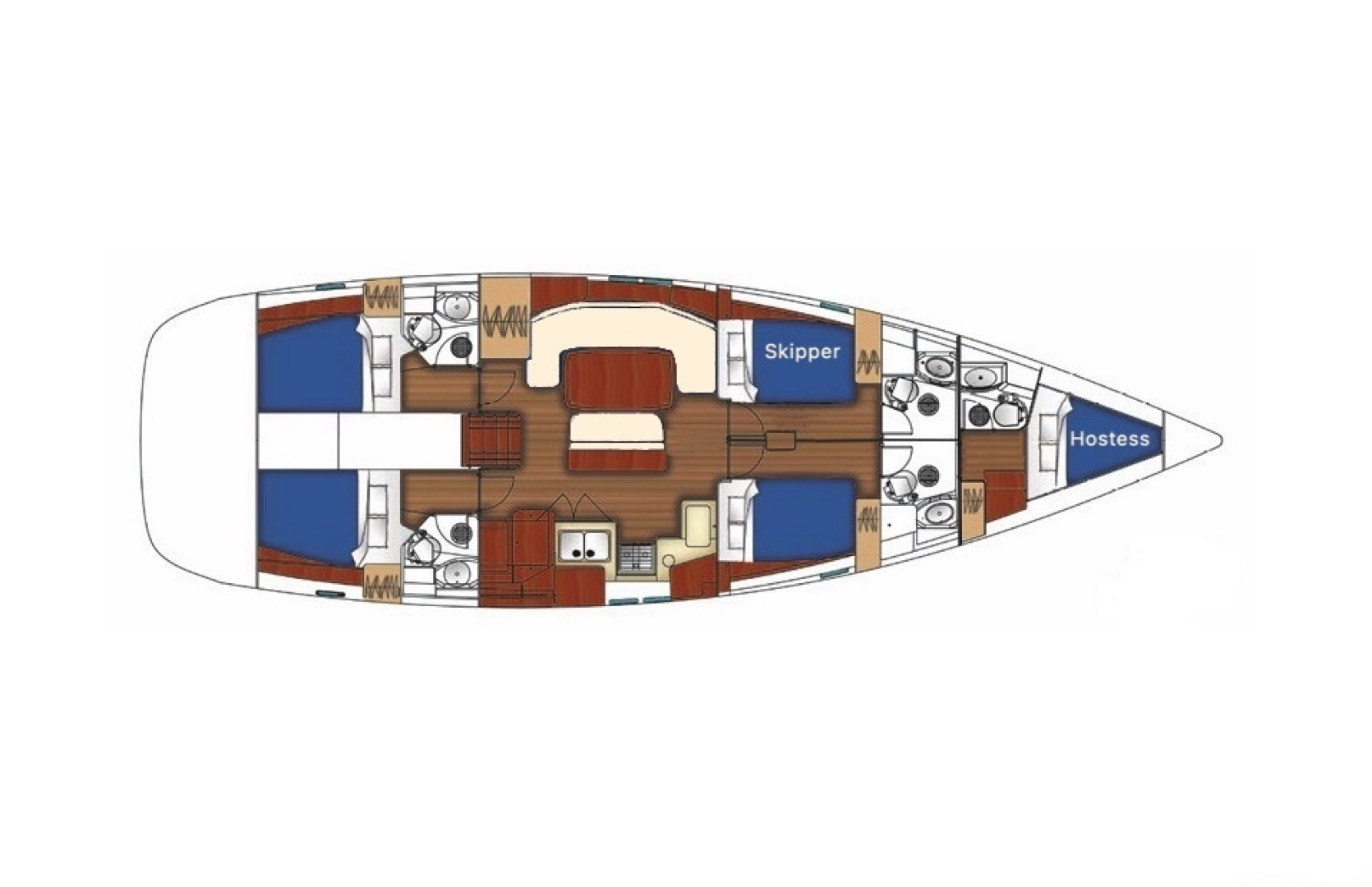 Wynajem Żaglowiec w Golfo Aranci - Bénéteau Oceanis 523 Clipper