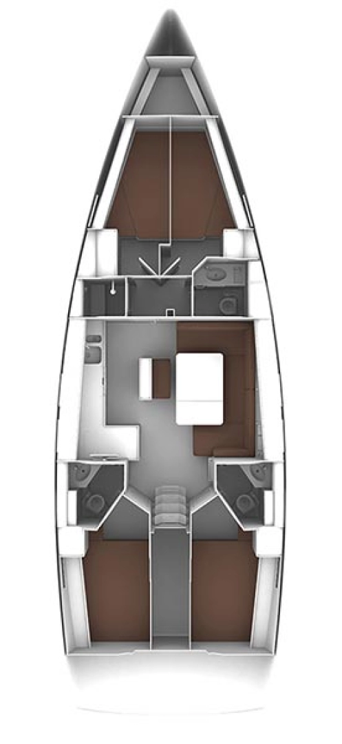 Wynajem łodzi Goecek tanio Cruiser 46