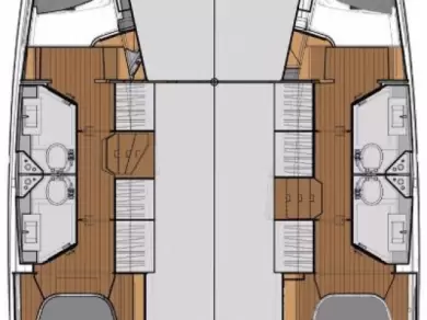 Fountaine Pajot Lucia 40 między profesjonalistami a osobami prywatnymi w Pula