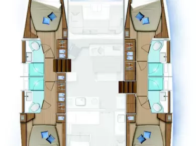 Wynajem łodzi Lagoon Lagoon 46 w Sibenik na SamBoat 