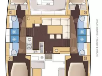 Wynajem łodzi Lagoon Lagoon 450 F w Palma de Mallorca na SamBoat 