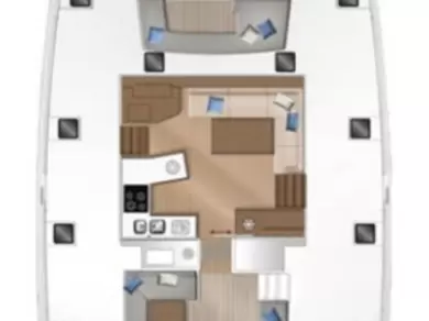 Wynajmij Katamaran z lub bez skippera Lagoon w Sant Antoni de Portmany