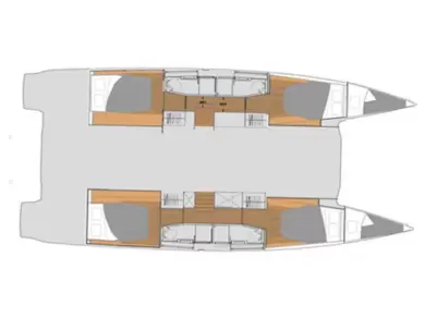 Wynajem Katamaran w Road Town - Fountaine Pajot Elba 45