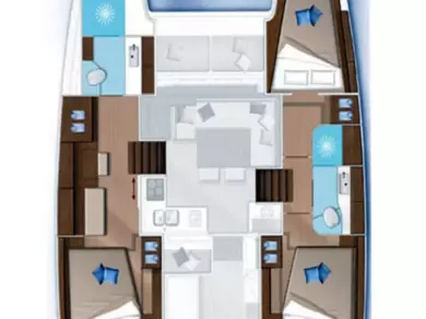 Wynajem w Marsh Harbour- Lagoon Lagoon 40 na SamBoat