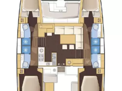 Wynajem łodzi Eden Island tanio Lagoon 450 F