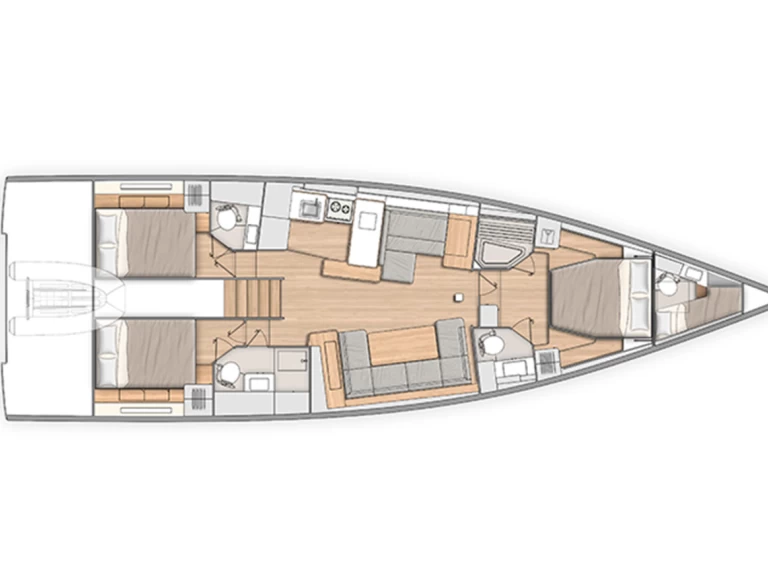 Wynajem łodzi Bénéteau Oceanis 54 w Road Town na SamBoat 