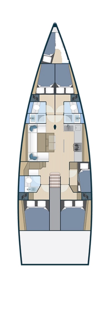 Wynajem łodzi More Boats More 55 w Donji Seget na SamBoat 
