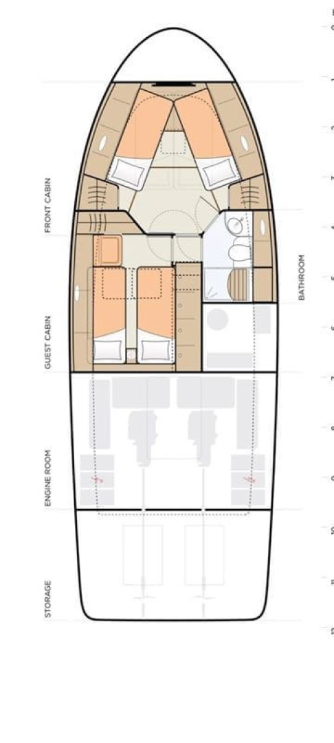 Wynajem Luksusowy jacht Greenline Yachts z patentem 
