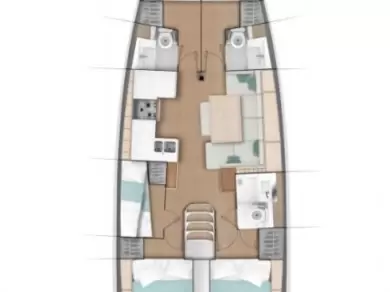 Wynajmij Jeanneau Sun Odyssey 490 w Kaštela