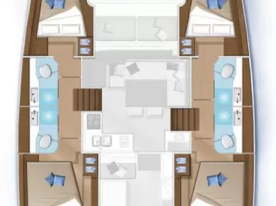 Wynajem Katamaran w Gouvia - Lagoon Lagoon 40