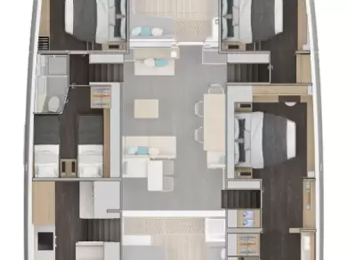 Wynajmij Lagoon Lagoon 60 w Alimos