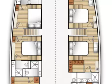 Wynajmij Katamaran z lub bez skippera Moon Yacht w Alimos