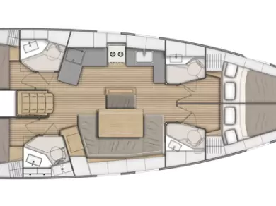 Wynajem w Kos- Bénéteau Oceanis 46.1 na SamBoat