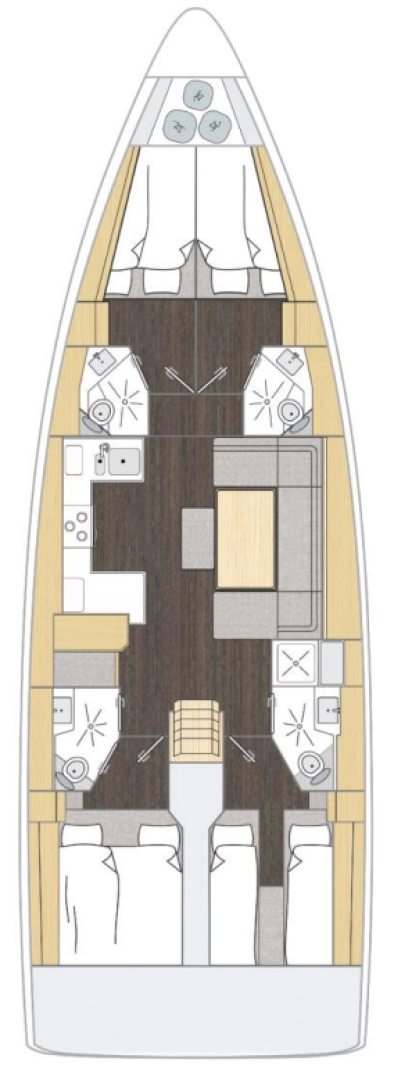 Wynajmij Bavaria Bavaria C46 w Goecek