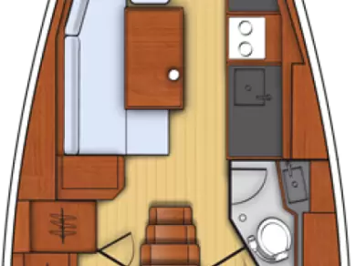 Wynajem Żaglowiec w Split - Bénéteau Oceanis 35