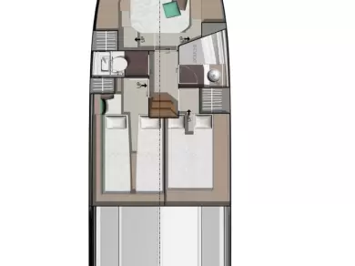 Wynajem łodzi Biograd na Moru tanio NC 37