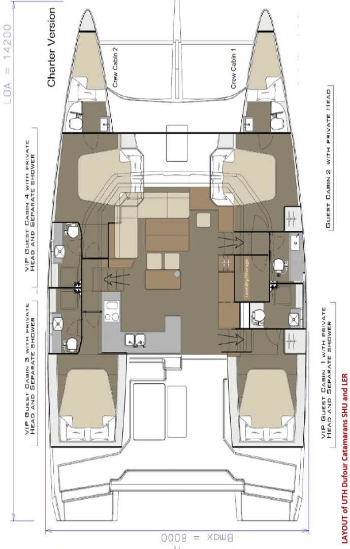 Wynajem w Primosten- Dufour Dufour Catamarans 48 Sail na SamBoat