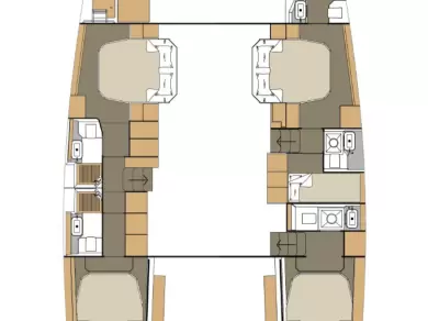Wynajem łodzi Primosten tanio Dufour Catamarans 48 Sail