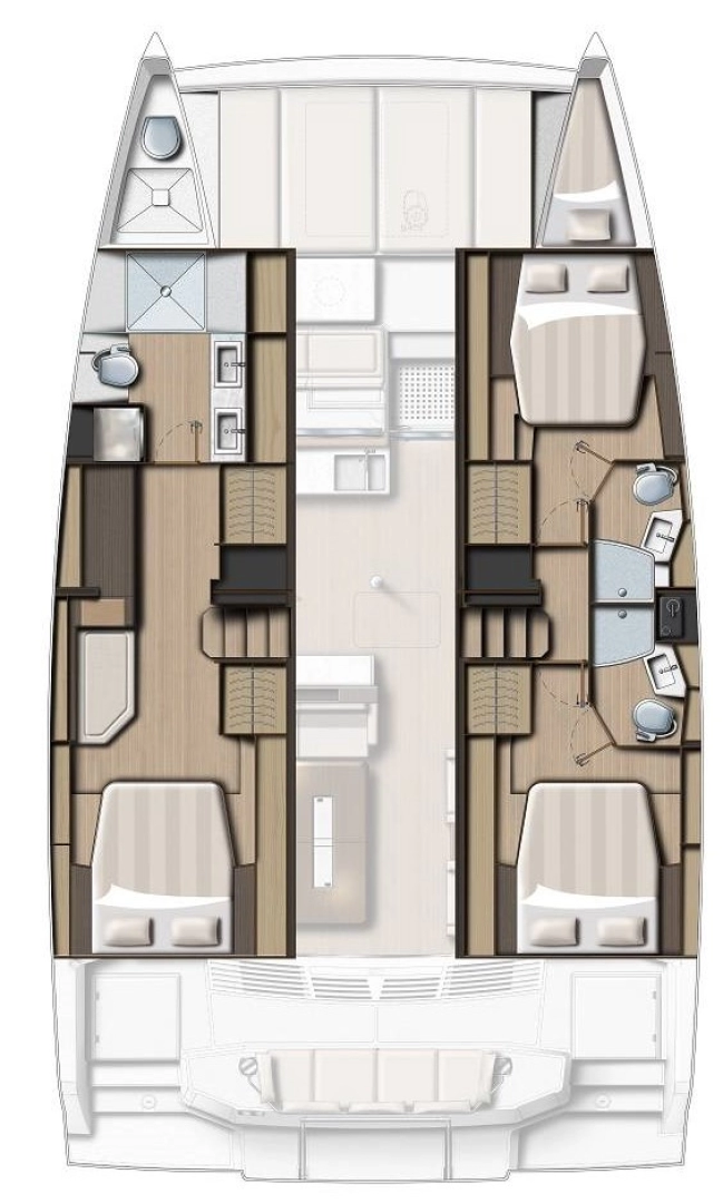 Wynajem łodzi Bali Bali 4.4 w Sibenik na SamBoat 