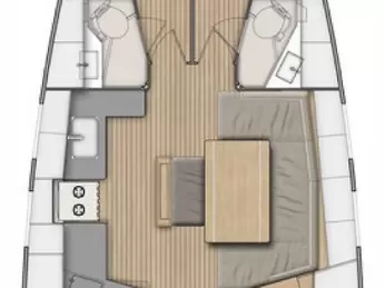 Wynajem Żaglowiec w Biograd na Moru - Bénéteau Oceanis 46.1