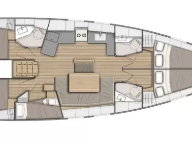 Wynajem łodzi Split tanio Oceanis 46.1