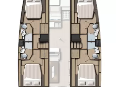 Wynajem łodzi Bali Bali 4.4 w Sibenik na SamBoat 